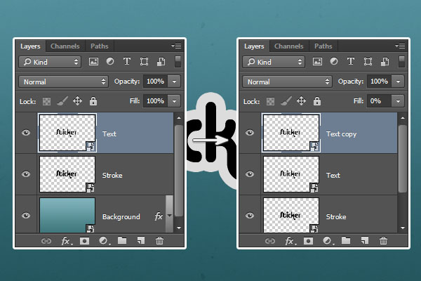 Photoshop制作圆润剔透的描边水晶字