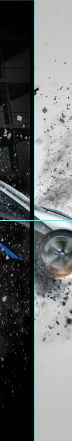 Photoshop制作精彩的飞车类电影海报