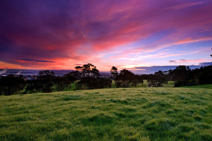 Photoshop为街拍情侣加上昏暗的晨曦色