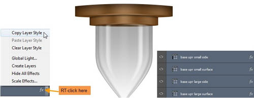 Photoshop设计制作细腻逼真的古铜色沙漏