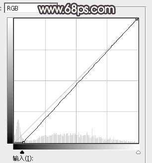 Photoshop调出暗调深秋色树林路边的人物图片