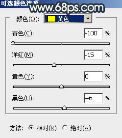 Photoshop调制出柔和的晨曦霞光草丛人物图片