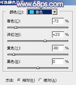 Photoshop将铁轨人物图片打造出甜美的深秋橙红色效果