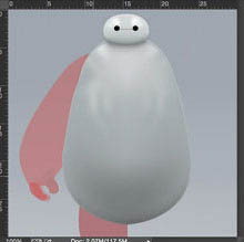 PS鼠绘超萌的大白