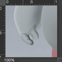 PS鼠绘超萌的大白