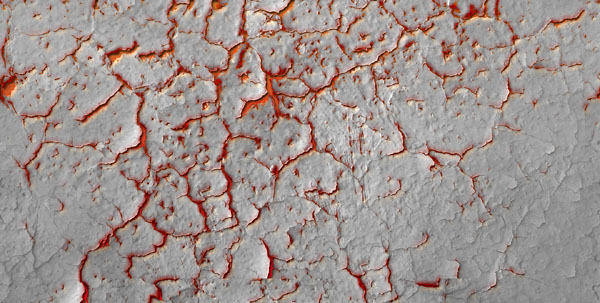 Photoshop设计制作大气酷炫的2016熔岩火焰字