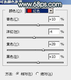 Photoshop将水景人物图片打造高对比的暗调黄褐色效果