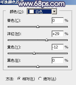 Photoshop为草地人物图片打造出柔和的秋季淡黄色