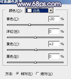 Photoshop为草地人物图片打造柔和的秋季淡黄色