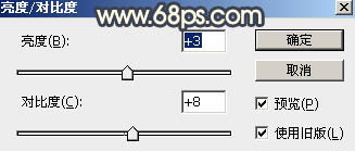 Photoshop为护栏边的人物加上漂亮的霞光效果教程