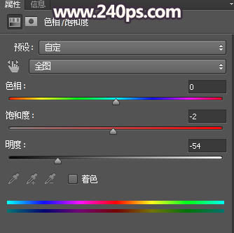 Photoshop调制出唯美的暗红色密林人物图片