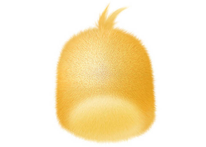 Photoshop利用钢笔工具绘制非常萌的小黄鸟