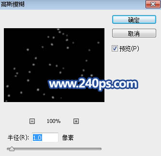 Photoshop使用时间轴制作自然的下雪动画