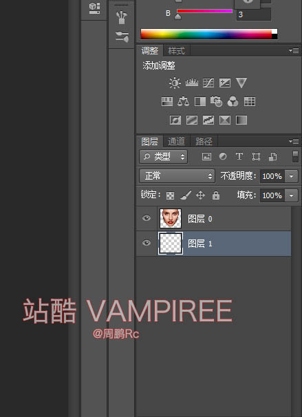 Photoshop教你制作多层次的喷溅脸谱