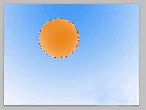 用photoshop简单绘制一个手绘太阳