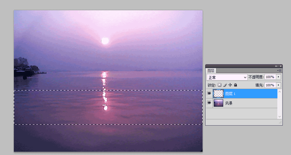 PS如何创建磨砂效果呢?