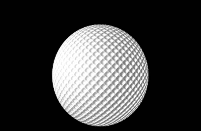 ps怎么绘制一个立体的高尔夫球?