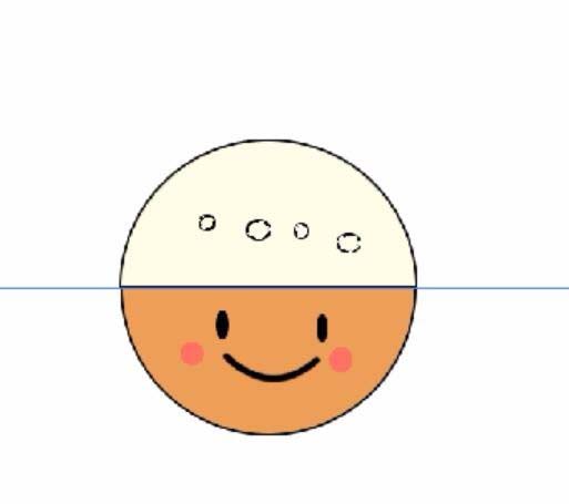 PS怎么设计一个圆圆可爱的冰球表情?