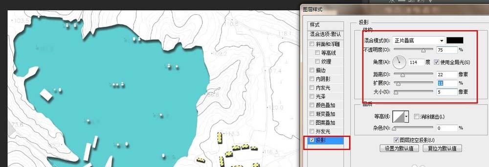 PS导入的cad图纸怎么制作成建筑景观总平面效果图?