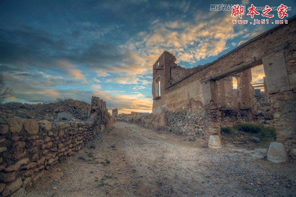 Photoshop合成情侣在夕阳下的乡村道路约会场景教程