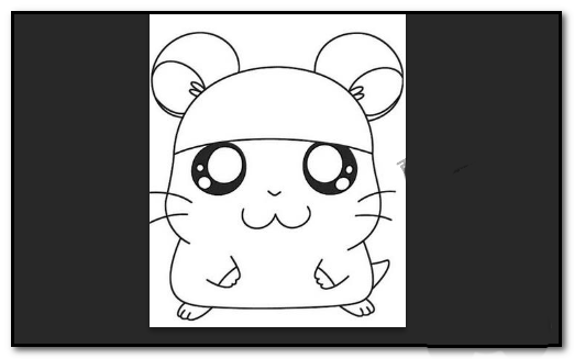 PS怎么给小老鼠动画角色填色? PS填充颜色的教程
