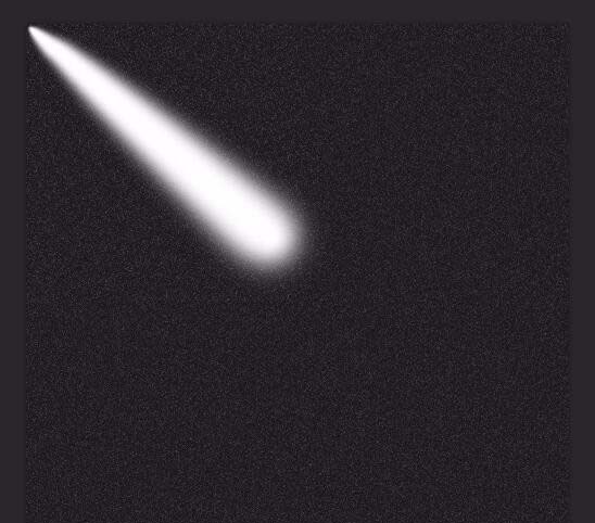 ps怎么制作彗星拖尾的光效? ps中制作彗星效果的教程