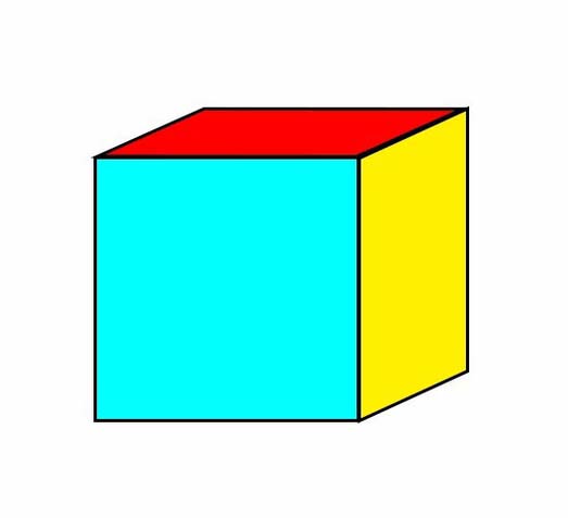 ps怎么画彩色的正方体? ps绘制立方体的教程