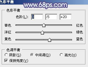 ps利用通道替换给外景人物添加淡青色唯美的效果教程