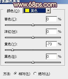 ps把室外美女图片调出清新的黄色油菜花效果教程