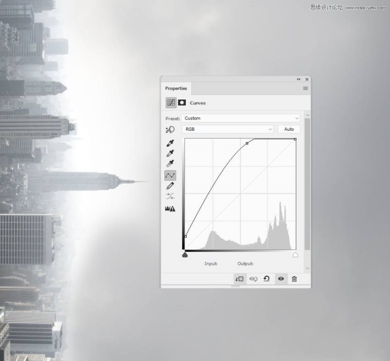 Photoshop合成创意的超现实基地城市景观教程