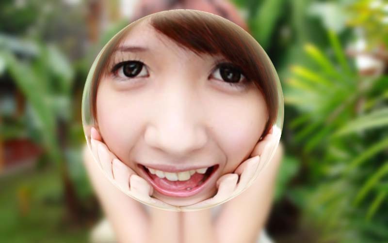 photoshop教程 照片处理ps导入的图片想要给头部制作球面大头效果,该