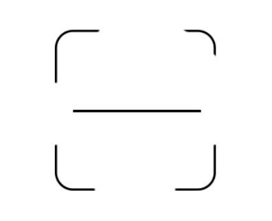 ps怎么绘制手机扫一扫图标? ps画扫一扫logo的教程