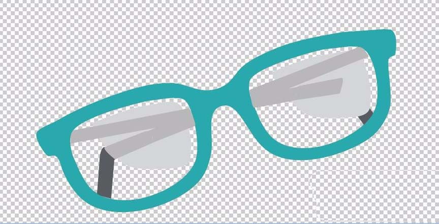ps怎么画卡通效果的眼镜? ps手绘眼镜的教程