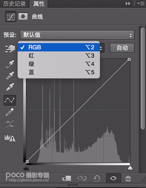 PS详细解析后期调色中RGB曲线基本操作方法和原理