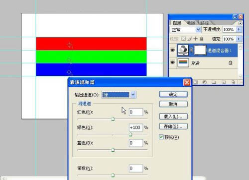 ps通道混合器调色原理是什么?ps通道混合器原理与计算公式详细解析