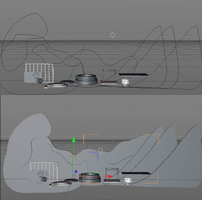 ps结合C4D设计化妆品类全屏海报的教程