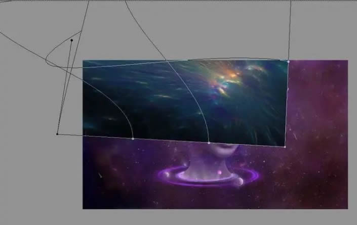 PS制作科幻感太空肖像海报教程