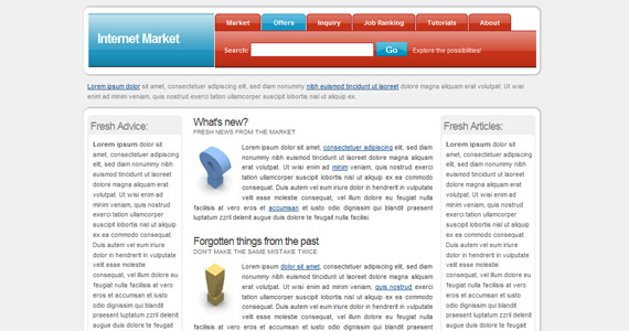 internet-market-xhtml-css-template