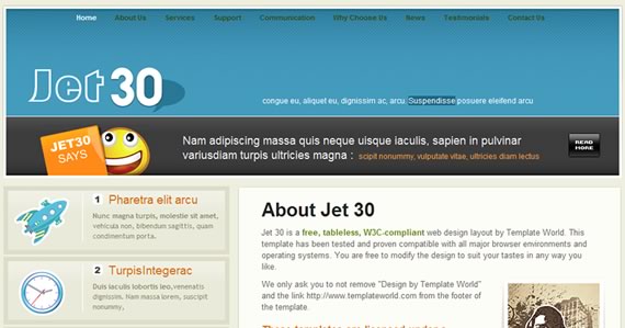 jet-30-css-xhtml-template