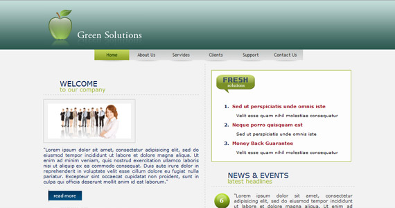 green-apple-solutions-xhtml-css-模板