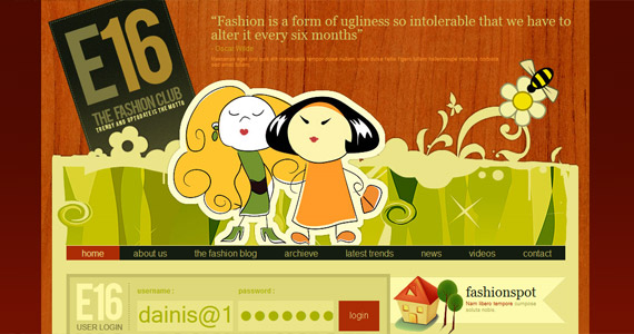 e16-xhtml-css-模板