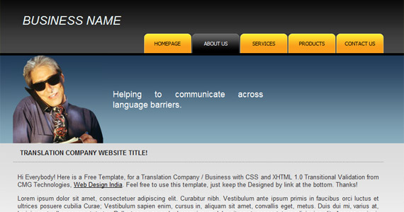 translation-company-xhtml-css-模板