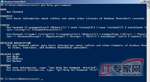 Windows PowerShell不一样的系统管理体验”