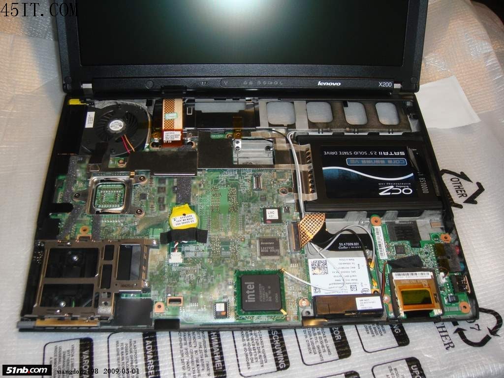 ThinkPad X200加装MC8775卡全程图文教程”
